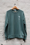 Crew Jumper (Sage, Grey)