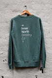 Crew Jumper (Sage, Grey)